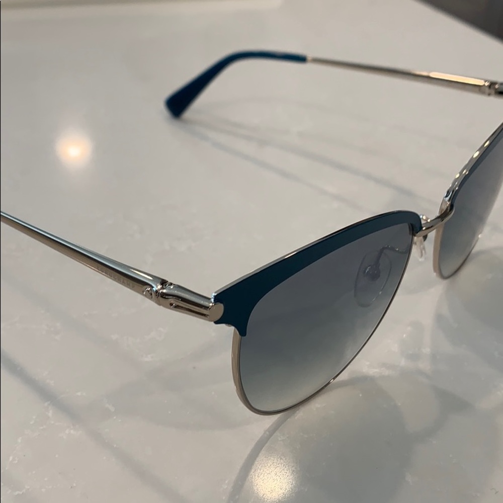 🌟LAST ONE🌟NWT [Longchamp] Blue Wayfair Sunglasses w Case - Picture 4 of 9